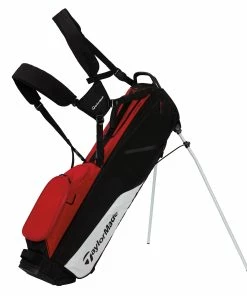 Taylormade 2023 Flextech Lite Golf Stand Bag Driver (Red, Black & White)