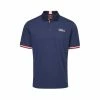 Oscar Jacobson Durham Tour Polo (Navy & Jewel Red) 2 Oscar Jacobson Durham Tour Polo (Navy & Jewel Red) -Golf Balls & Accessories Sales Shop Durham NavyRed