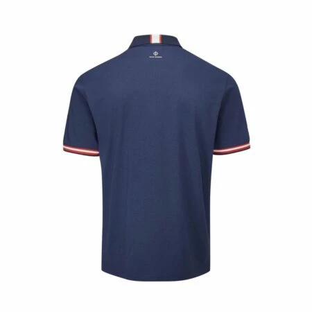 Oscar Jacobson Durham Tour Polo (Navy & Jewel Red) 4 Oscar Jacobson Durham Tour Polo (Navy & Jewel Red) - Image 2