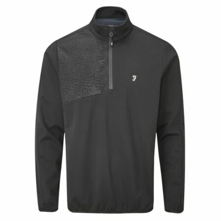 Farah Abbott Half Zip Jacket (Black) 4 Farah Abbott Half Zip Jacket (Black) - Image 2