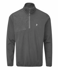 Farah Abbott Half Zip Jacket (Dark Shadow)