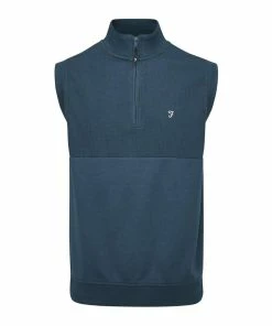 Farah Clint Sleeveless Mid Layer (Farah Teal)