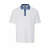 Farah Frankston Polo Shirt (Light Blue & Dusky Blue) 1 Farah Frankston Polo Shirt (Light Blue & Dusky Blue) -Golf Balls & Accessories Sales Shop Farah Frankston Polo Shirt Light Blue Dusky Blue 1