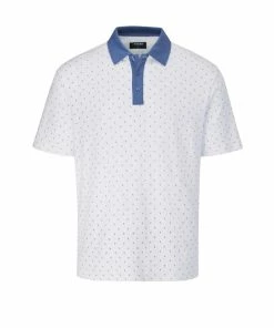 Farah Frankston Polo Shirt (Light Blue & Dusky Blue)