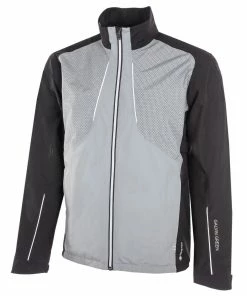 Galvin Green Albert Waterproof Jacket (Sharkskin, Black & White)