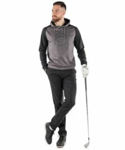 Galvin Green Devlin Hoodie (Forged Iron & Black) -Golf Balls & Accessories Sales Shop Galvin Green Devlin Hoodie Forge Iron Black2 450x450 1