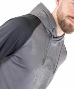 Galvin Green Devlin Hoodie (Forged Iron & Black) -Golf Balls & Accessories Sales Shop Galvin Green Devlin Hoodie Forge Iron Black5 1 450x450 1