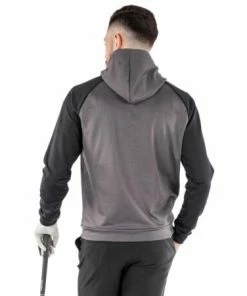 Galvin Green Devlin Hoodie (Forged Iron & Black) -Golf Balls & Accessories Sales Shop Galvin Green Devlin Hoodie Forge Iron Black7 450x450 1