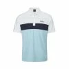 Oscar Jacobson Dodman Polo (Cool Blue & Navy)