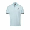 Oscar Jacobson Durham Tour Polo (Cool Blue & Navy) 2 Oscar Jacobson Durham Tour Polo (Cool Blue & Navy) -Golf Balls & Accessories Sales Shop Oscar Jacobson DURHAM tour polo Light Blue
