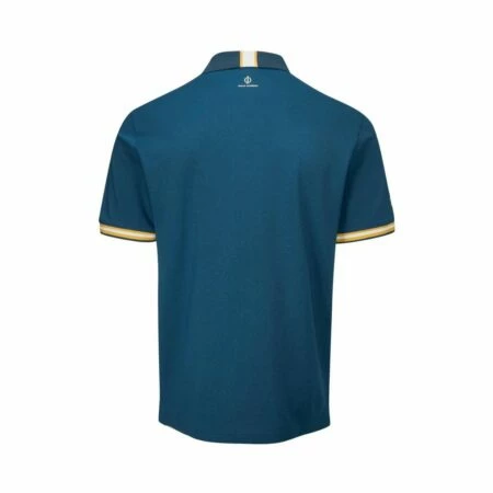 Oscar Jacobson Durham Tour Polo (Teal & Ochre) 4 Oscar Jacobson Durham Tour Polo (Teal & Ochre) - Image 2