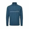 Oscar Jacobson Darwin Midlayer (Teal & White) -Golf Balls & Accessories Sales Shop Oscar Jacobson Darwin Teal White
