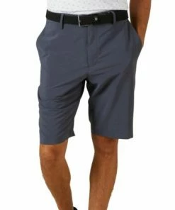 Oscar Jacobson Davenport Shorts (Charcoal) -Golf Balls & Accessories Sales Shop Oscar Jacobson Davenport Grey 3 450x450 1
