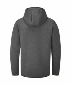 Oscar Jacobson Dayne Zip Neck Hoodie (Black Marl) -Golf Balls & Accessories Sales Shop Oscar Jacobson Dayne Black Hoodie 2 450x450 1