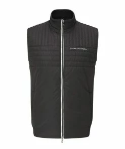 Oscar Jacobson Hodgson Padded Gilet (Black)