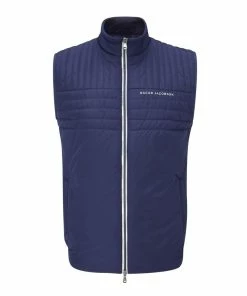 Oscar Jacobson Hodgson Padded Gilet (Navy)