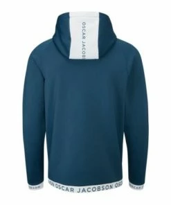 Oscar Jacobson Travis Hoodie (Teal & White) 5 Oscar Jacobson Travis Hoodie (Teal & White) -Golf Balls & Accessories Sales Shop Oscar Jacobson TealWhite 2 450x450 1