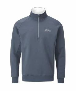Oscar Jacobson Trent Tour Midlayer (China Blue)
