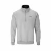 Oscar Jacobson Trent Tour Midlayer (Light Grey & Black) -Golf Balls & Accessories Sales Shop Oscar Jacobson Trent Tour Light Grey