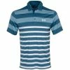 Mens Under Armour Playoff 3.0 Striped Polo (Static Blue) -Golf Balls & Accessories Sales Shop PO414a