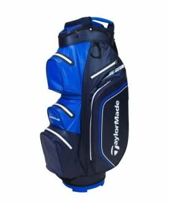 Taylormade Stormdry Waterproof Golf Cart Bag (Navy & Blue)