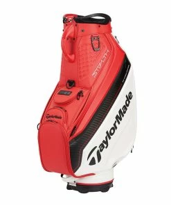 Taylormade Tour Cart Bag (Red, Black & White)