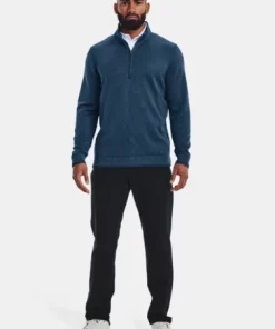 Under Armour Storm Sweaterfleece Half-Zip (Navy Academy) -Golf Balls & Accessories Sales Shop UA sweaterfleec HZc 450x450 1