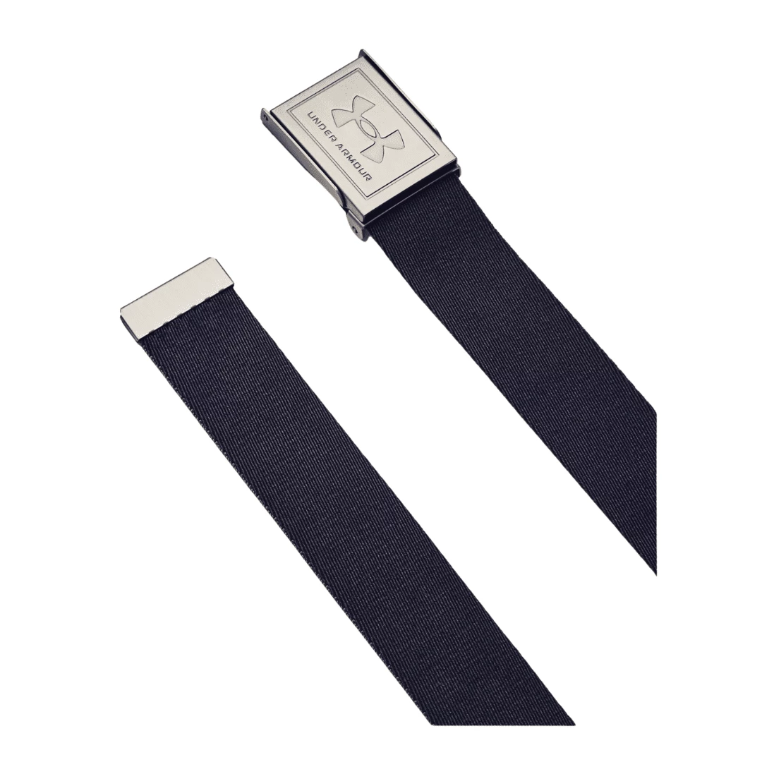 Under Armour Reversible Webbing Belt (Navy/Beige) 3 Under Armour Reversible Webbing Belt (Navy/Beige)