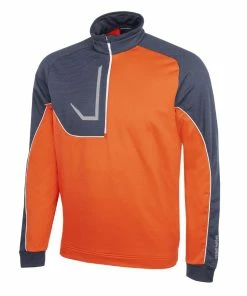 Galvin Green Daxton Mid Layer ( Orange / Navy / White)