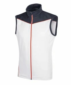 Galvin Green Davon Insulating Vest / Gilet (White/Navy)