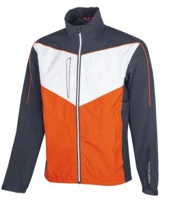 Galvin Green Armstrong Waterproof Jacket (Navy/White/Orange)