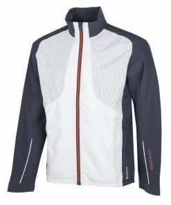 Galvin Green Albert Waterproof Jacket (White/Navy/Orange)