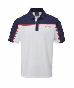 Oscar Jacobson Gilman Polo (Navy/White)