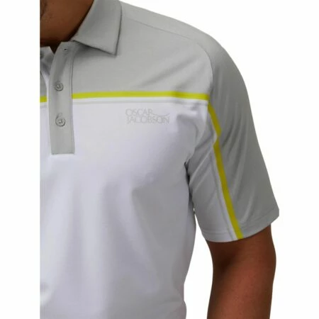 Oscar Jacobson Gilman Polo (Lunar Grey/White) 5 Oscar Jacobson Gilman Polo (Lunar Grey/White) - Image 3