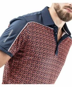 Galvin Green Millard Breathable Short Sleeve Shirt (Navy/Orange) -Golf Balls & Accessories Sales Shop Untitled design 91 450x450 1
