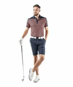 Galvin Green Millard Breathable Short Sleeve Shirt (Navy/Orange) -Golf Balls & Accessories Sales Shop Untitled design 92 450x450 1