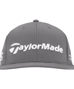 TaylorMade Tour Flatbill Cap (Charcoal) -Golf Balls & Accessories Sales Shop flatbill grey 2 450x450 1