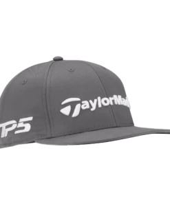 TaylorMade Tour Flatbill Cap (Charcoal) -Golf Balls & Accessories Sales Shop flatbill grey 5 450x450 1