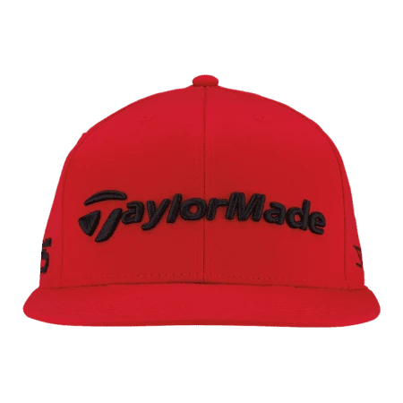 TaylorMade Tour Flatbill Cap (Red) 6 TaylorMade Tour Flatbill Cap (Red) - Image 4