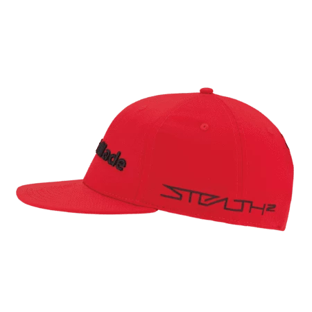 TaylorMade Tour Flatbill Cap (Red) 8 TaylorMade Tour Flatbill Cap (Red) - Image 6