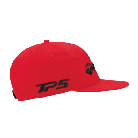 TaylorMade Tour Flatbill Cap (Red) 7 TaylorMade Tour Flatbill Cap (Red) - Image 5