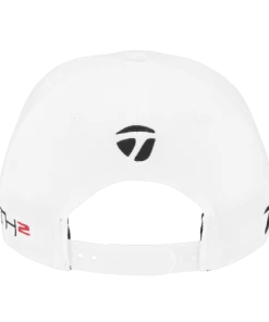TaylorMade Tour Flatbill Cap (White) -Golf Balls & Accessories Sales Shop flatbill white 3 450x450 1