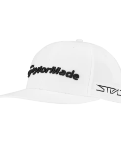 TaylorMade Tour Flatbill Cap (White)