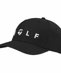 TaylorMade Lifestyle Adjustment Golf Logo Cap (Black)