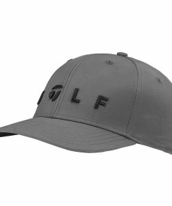 TaylorMade Lifestyle Adjustment Golf Logo Cap (Charcoal)