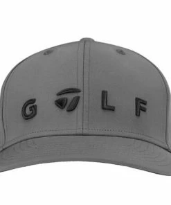 TaylorMade Lifestyle Adjustment Golf Logo Cap (Charcoal) -Golf Balls & Accessories Sales Shop life adj grey 3 450x450 1