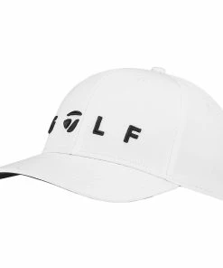 TaylorMade Lifestyle Adjustment Golf Logo Cap (White)