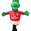 Premier Licencensing Official Arsenal FC Gunnersaurus Golf Driver Headcover -Golf Balls & Accessories Sales Shop official arsenal fc gunnersaurus golf driver headcover 8195 p