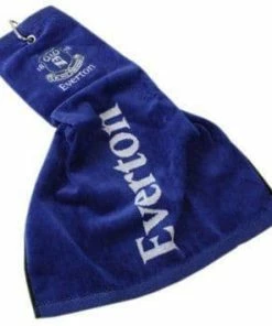 Premier Licencensing Official Everton FC Tri Fold Golf Bag Towel