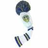 Official Leeds United FC Pompom Driver Headcover -Golf Balls & Accessories Sales Shop official leeds united fc pompom driver headcover 10830 p